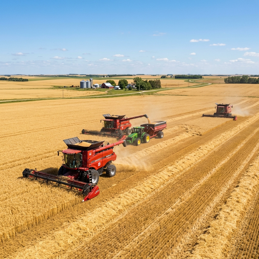 Modern Combine Harvesters